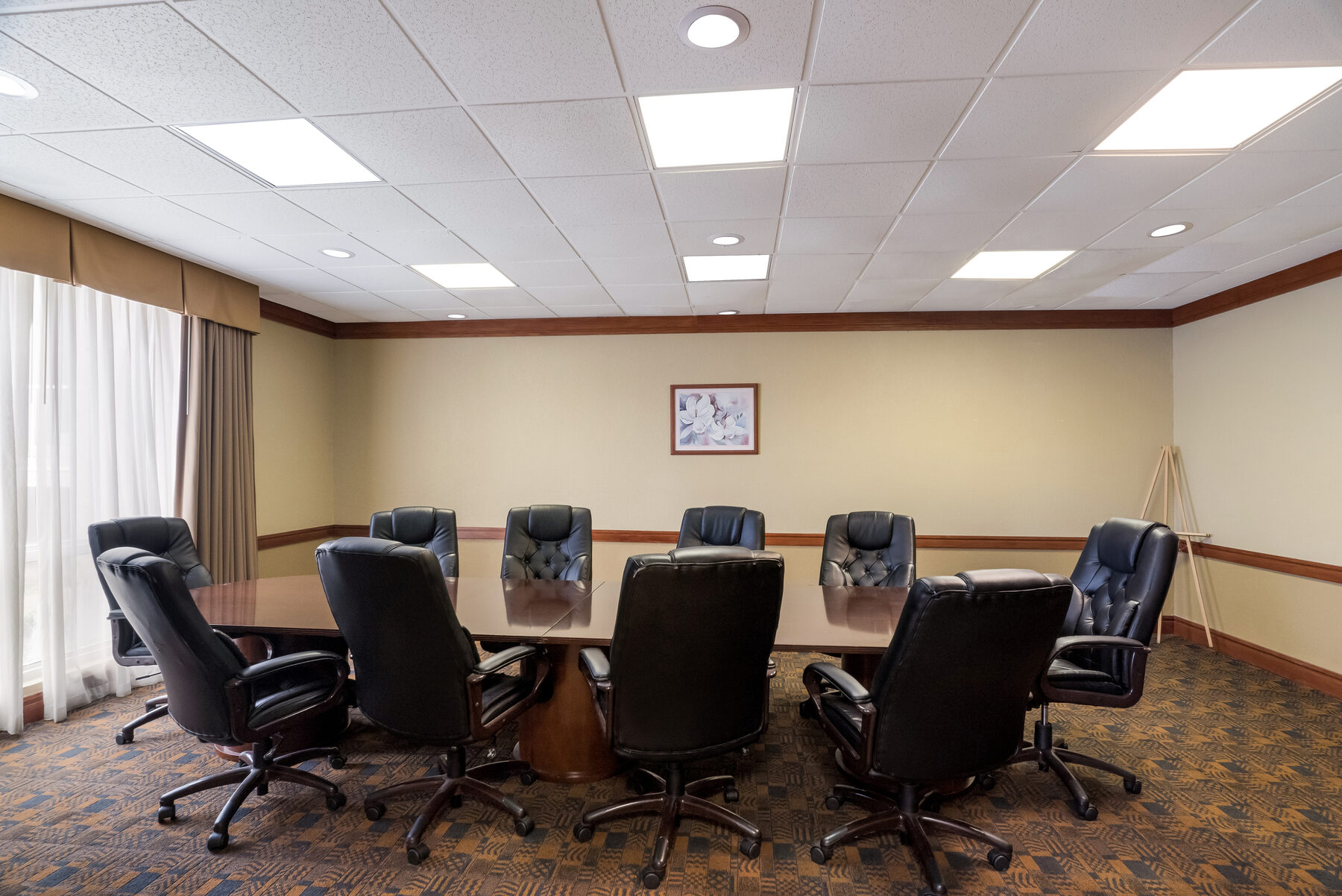 Board room for business meetings